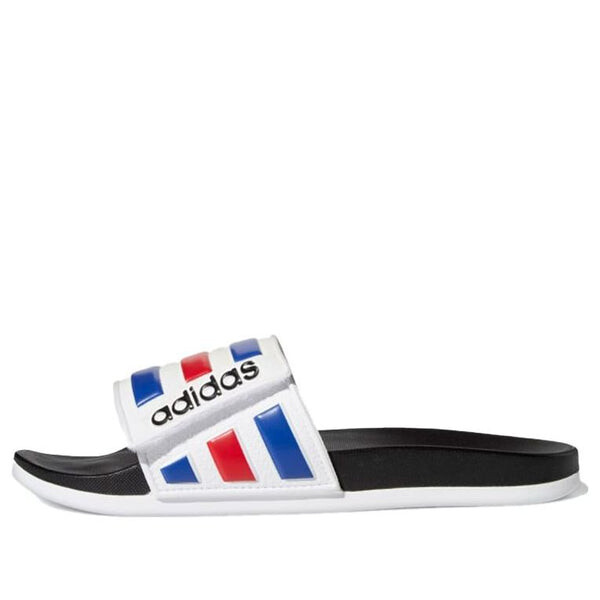 

Тапочки adilette comfort adjustable slide 'white royal scarlet' Adidas, белый