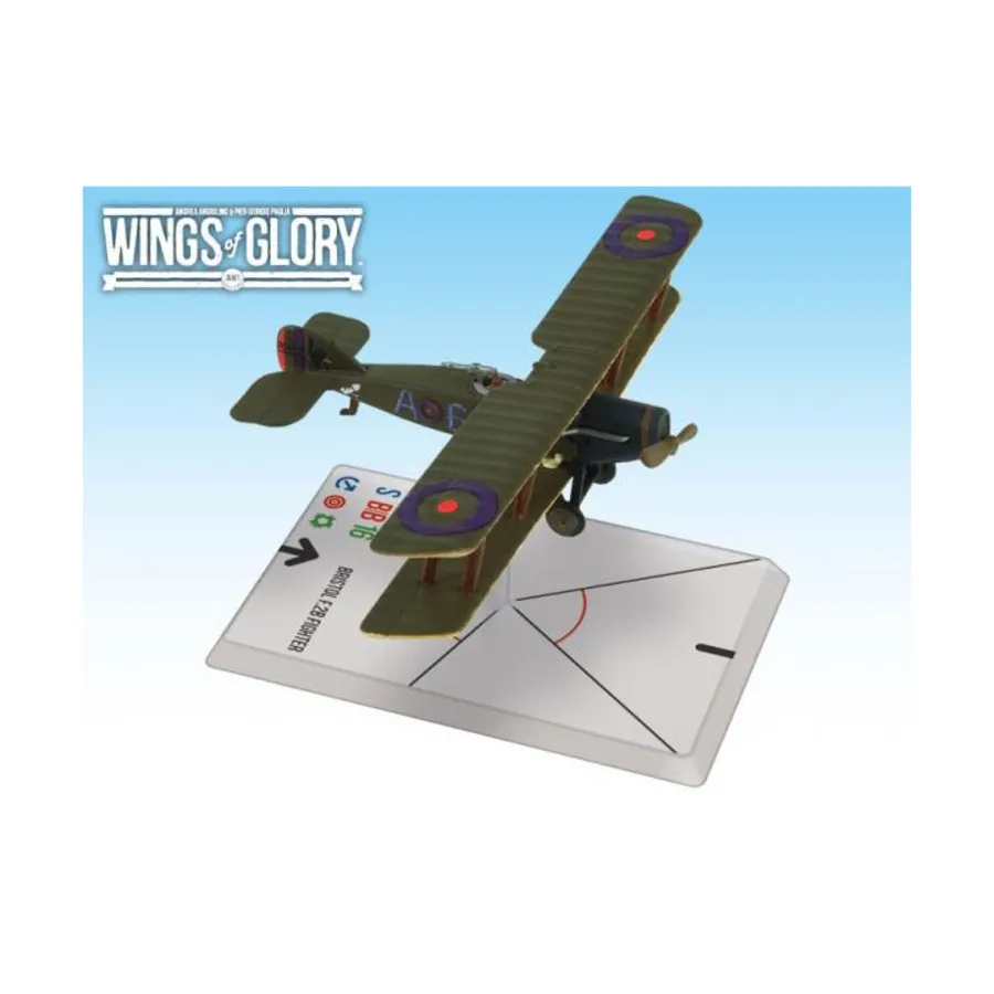 

Бристольский истребитель F.2B - Аркелл/Стагг, Wings of Glory - WWI Miniatures - Airplane Packs - Series IV (1:144)