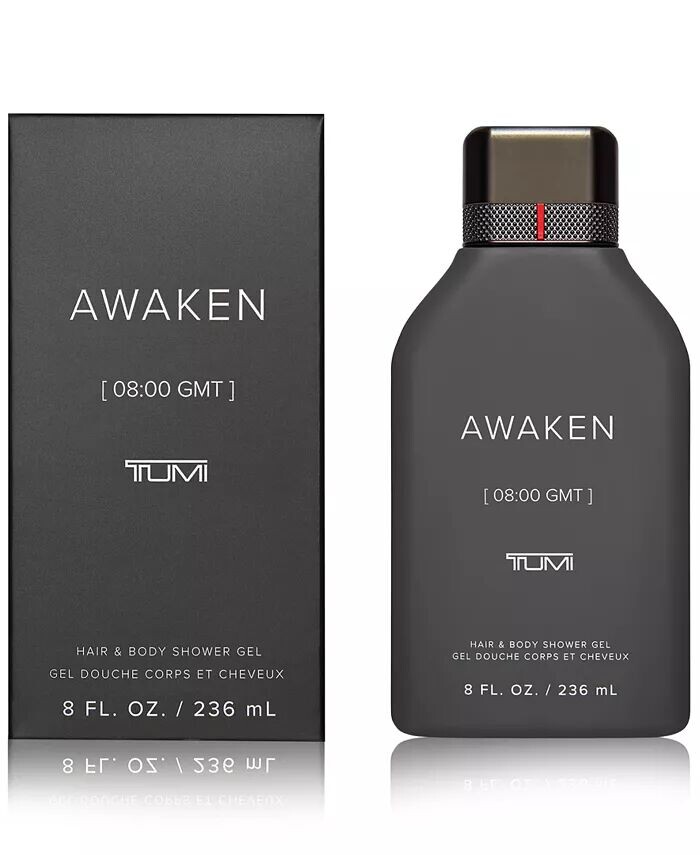 Гель для душа Tumi Awaken [08:00 GMT] для волос и тела, 8 унций — фото 3