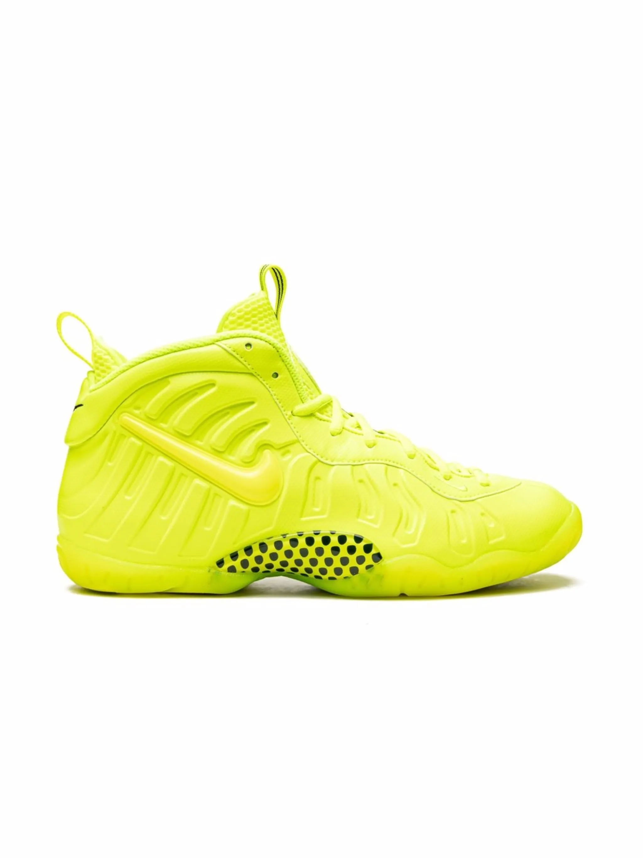 

Высокие кроссовки Little Posite One Nike Kids, желтый