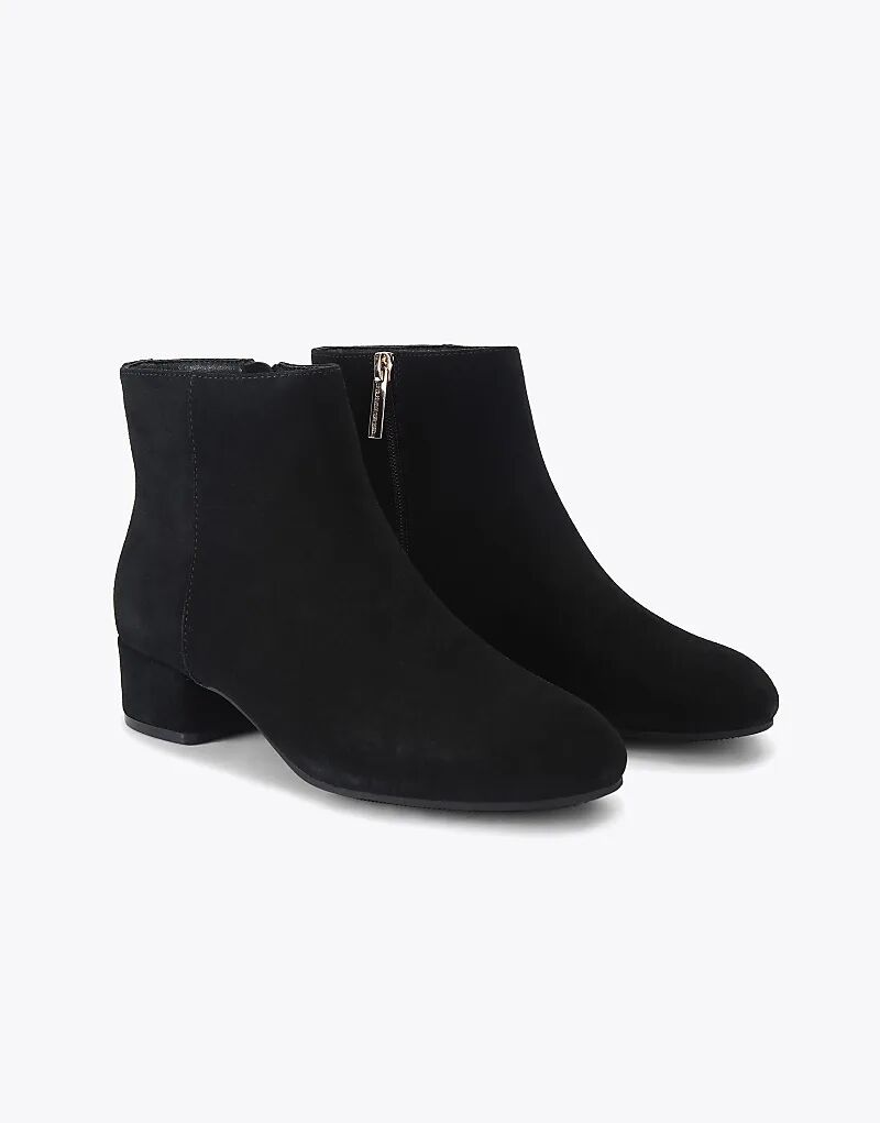 Низкие ботильоны KG Kurt Geiger Tabina из черной замши — фото 2