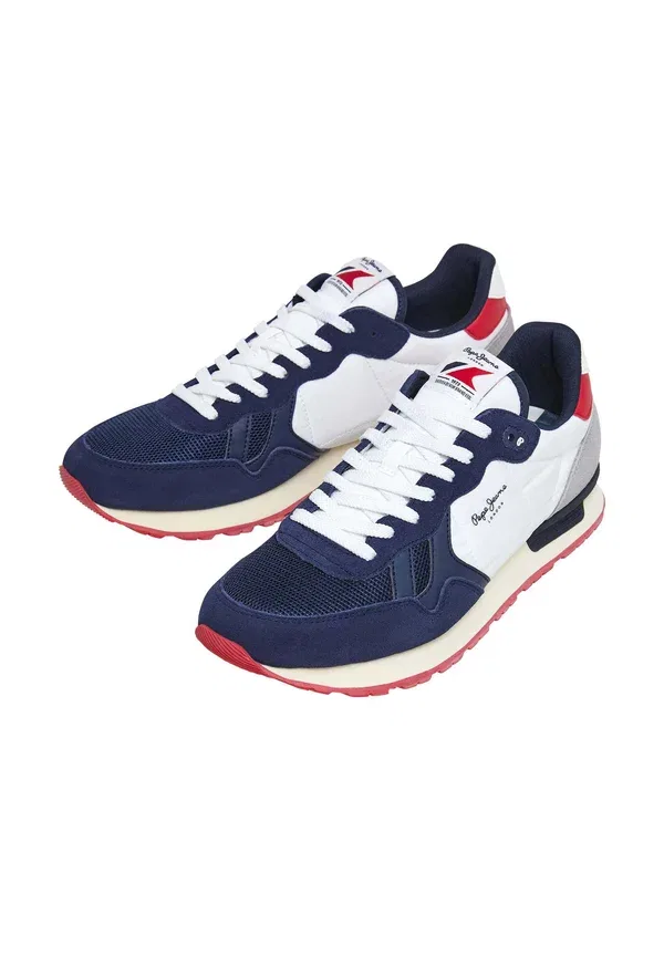 Кроссовки Brit camp trainers Pepe Jeans, темно-синий — фото 2
