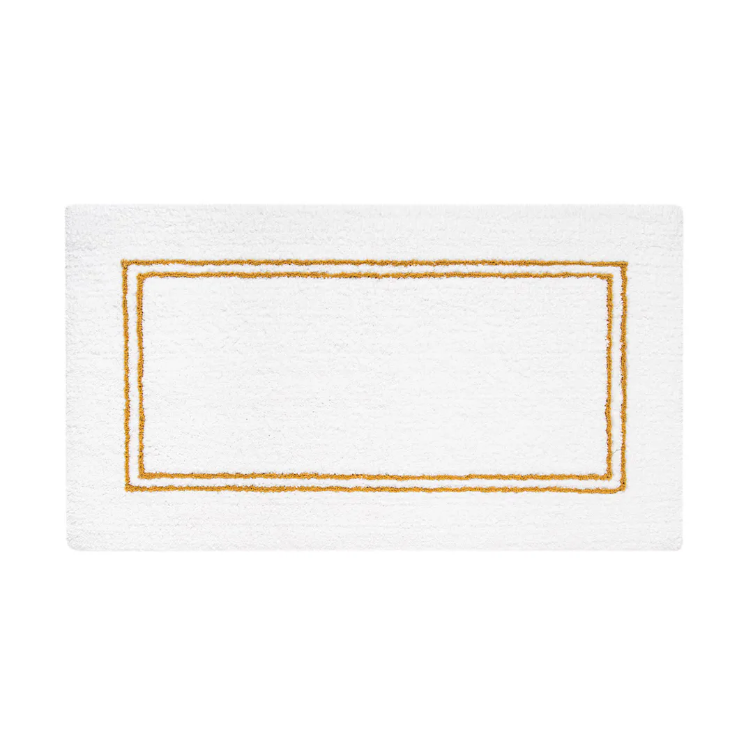 

Коврик для ванной Continental Graccioza, белый/золотой