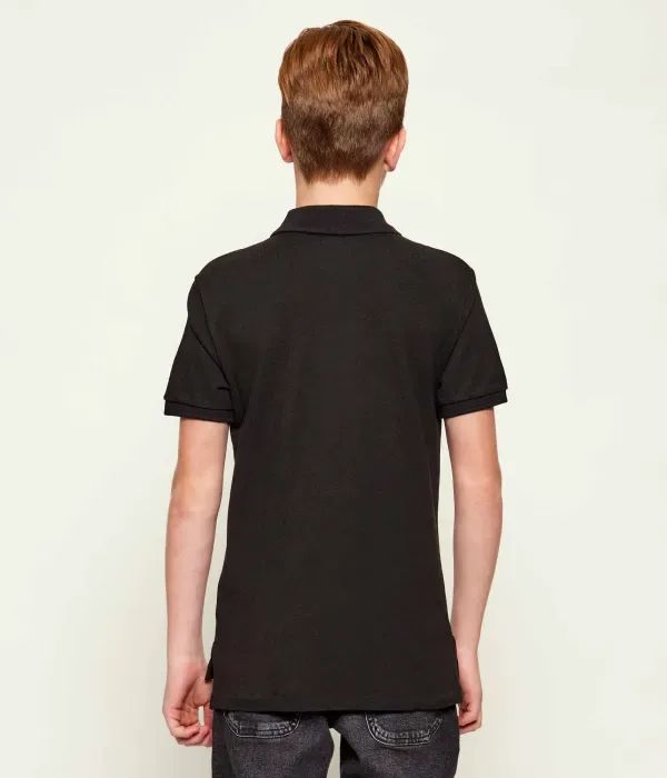 Полюс slim fit Polo Ralph Lauren, черный — фото 3