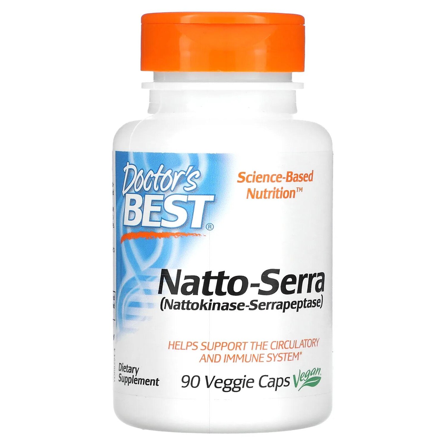 

Doctor's Best Natto-Serra 90 капсул в растительной оболочке