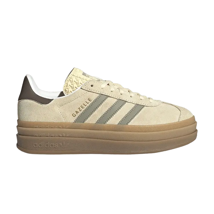 Кроссовки Adidas Wmns Gazelle Bold, Warm Vanilla Silver Pebble