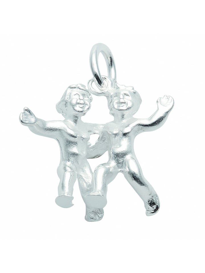 

Adeliás Подвеска из серебра 925 пробы с изображением знака зодиака Близнецы для женщин и мужчин