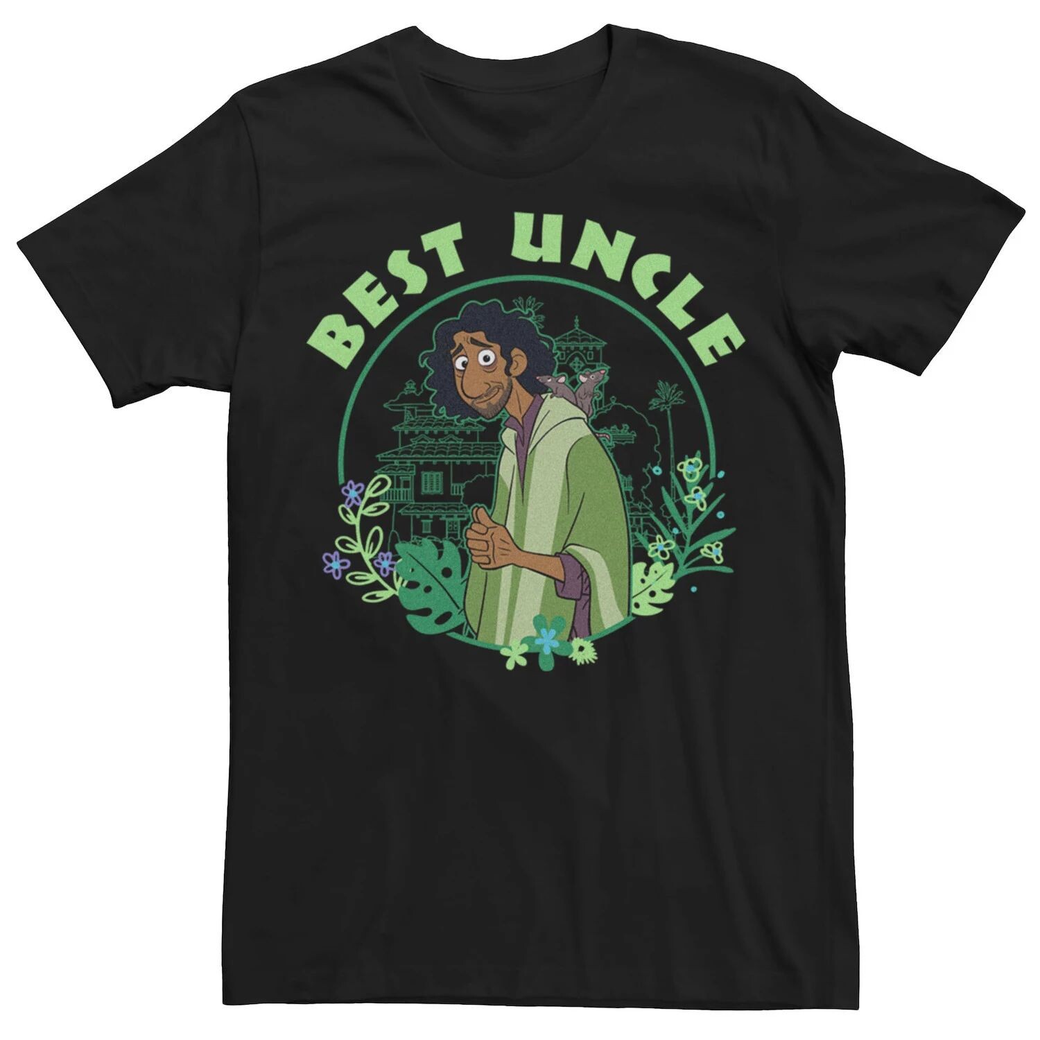 

Мужская футболка Disney Encanto Best Uncle Bruno Madrigal Torso Licensed Character