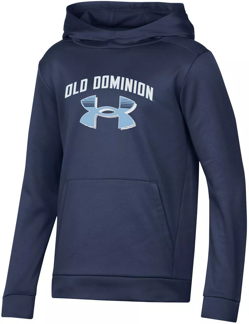 

Синий флисовый пуловер с капюшоном Under Armour Youth Old Dominion Monarchs