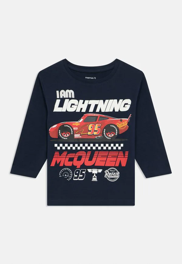 Футболка с длинными рукавами nmmdraco cars box Name It, Navy Blazer