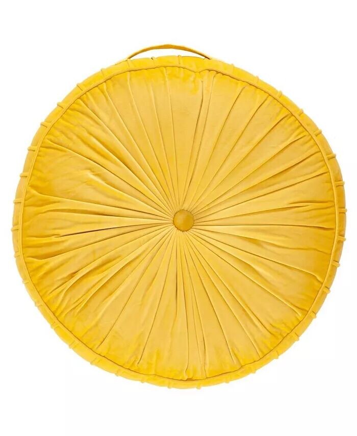 

Напольная подушка Clary размером 18 x 18 дюймов Safavieh, желтый