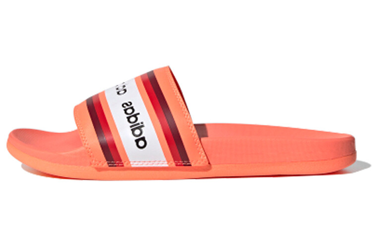 Шлепанцы серии Adilette женские кораллово-розовые Adidas