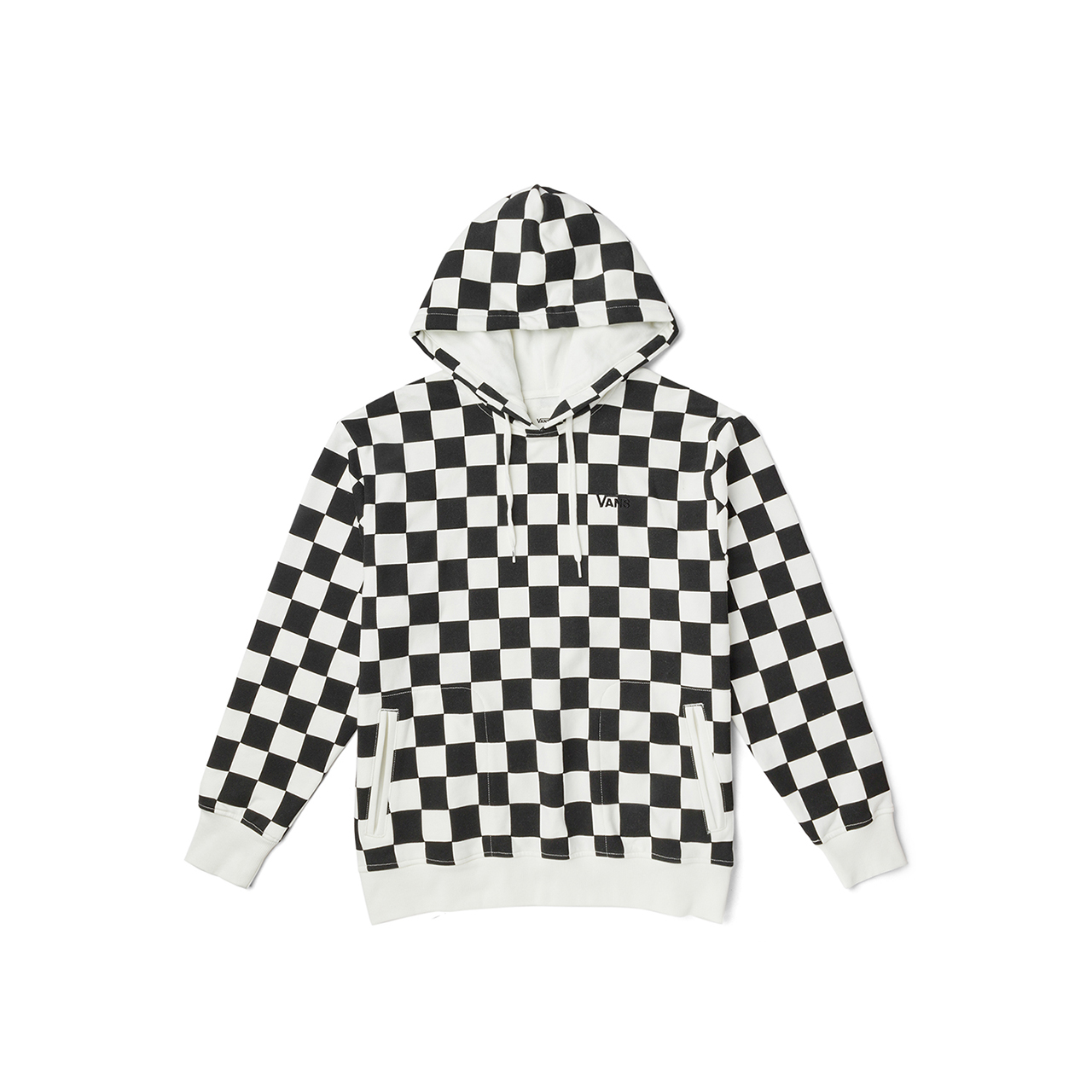 

Vans Свитшот женские черно-белые в клетку