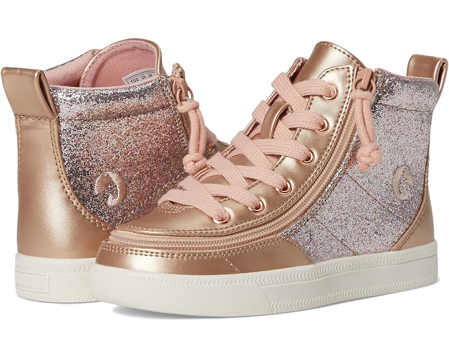 

Кроссовки BILLY Footwear Kids Classic Lace High, цвет Rose Gold Unicorn