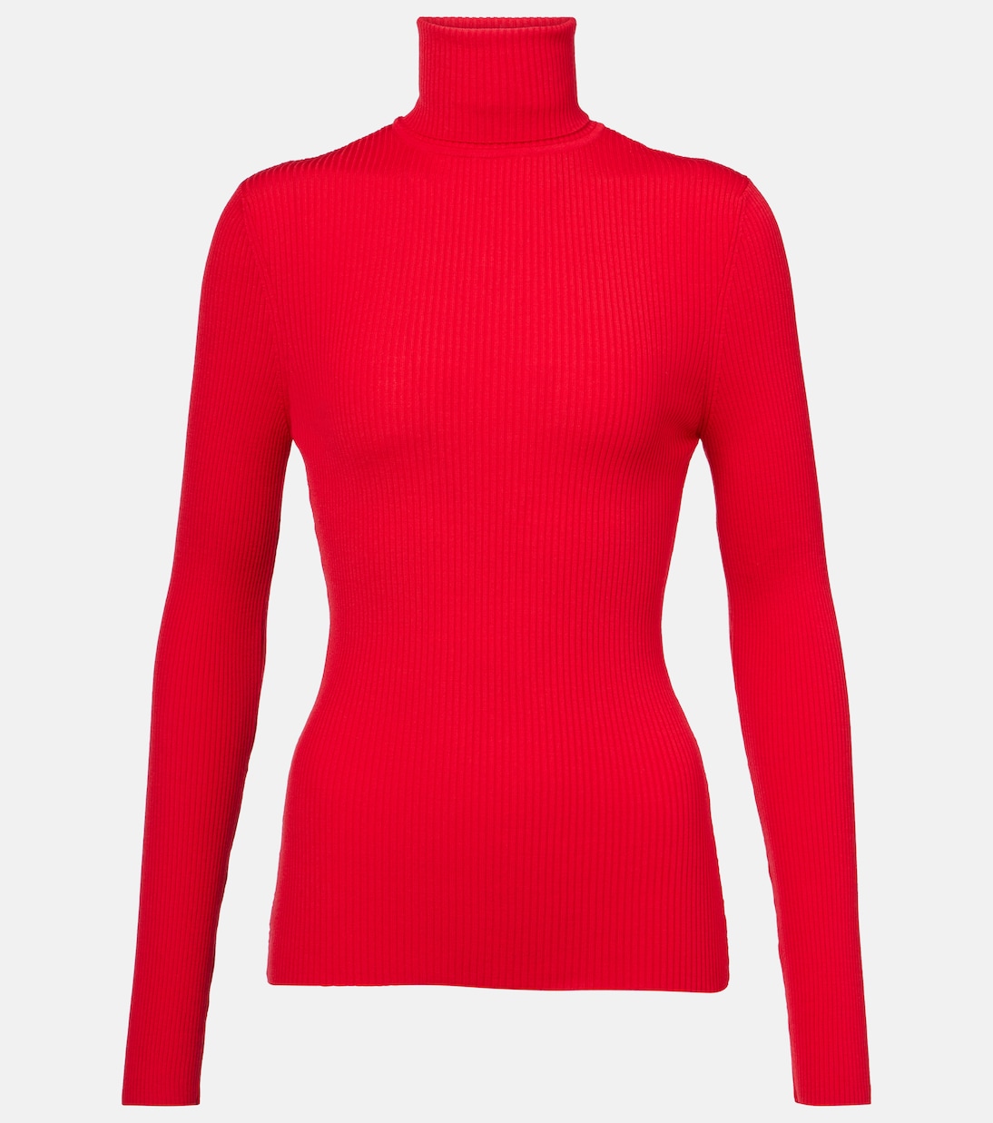 

Водолазка из ребристой ткани Wolford, Cranberry