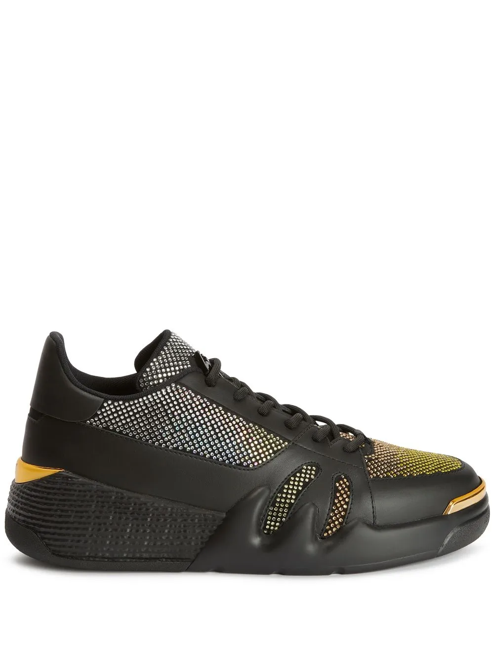 

Кроссовки со стразами Giuseppe Zanotti, черный