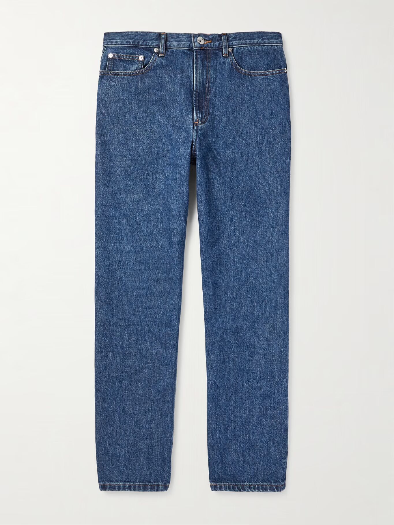 

Органические джинсы Martin Straight-Leg A.P.C., синий
