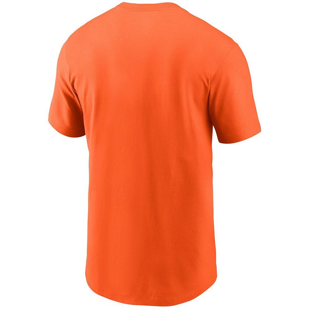 Мужская футболка Nike Orange Denver Broncos Hometown Collection 5280, цвет Den Orange — фото 4