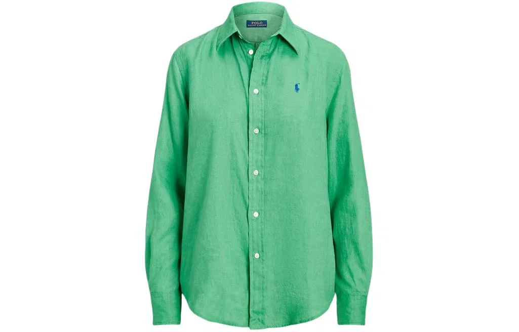 Рубашка зеленая Polo Ralph Lauren