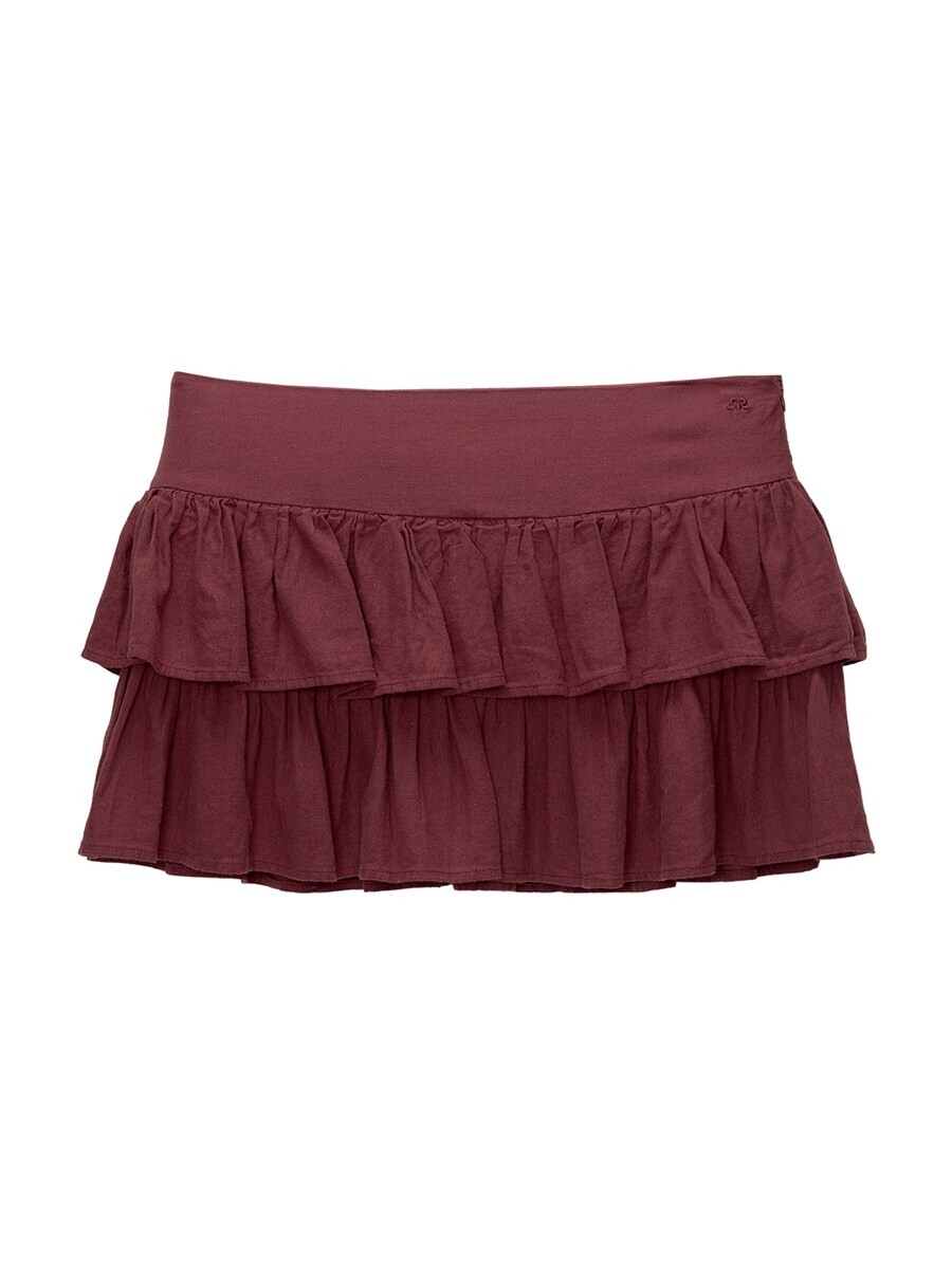 

Юбка мини Pull&Bear Skirt, красный