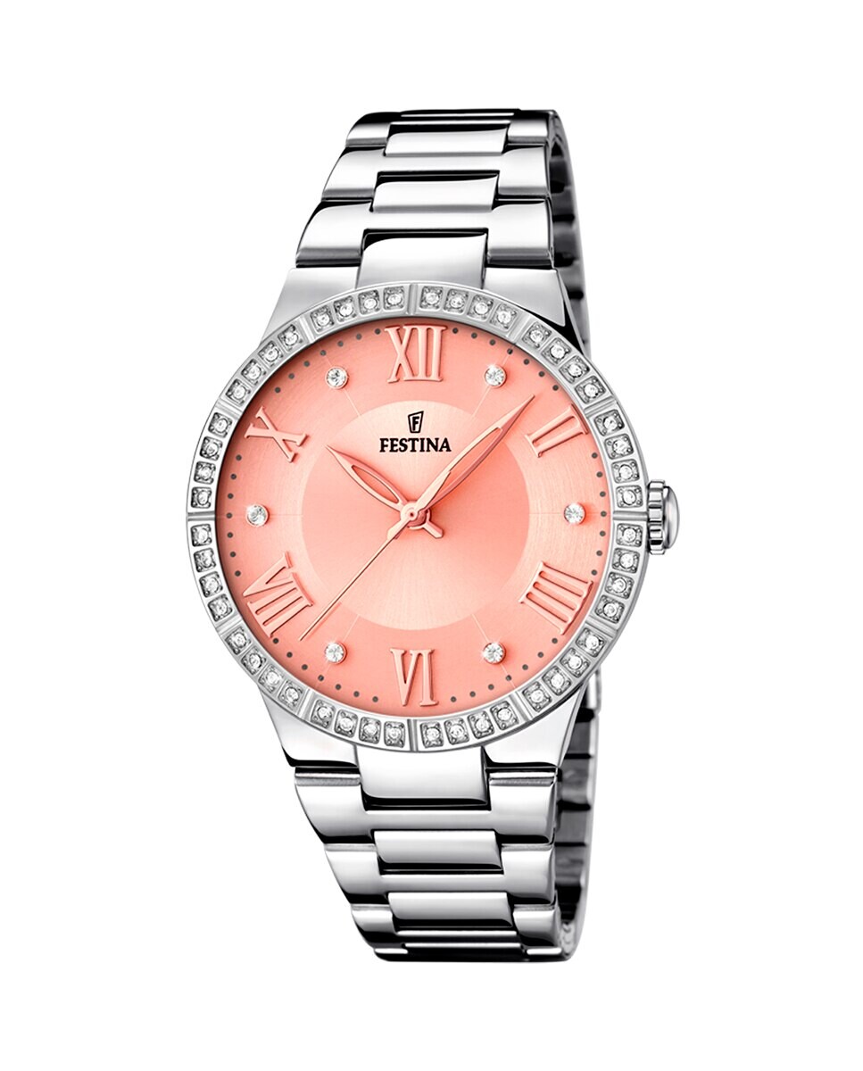 

F16719/3 Boyfriend Collection серебряные женские часы из стали Festina, серебро