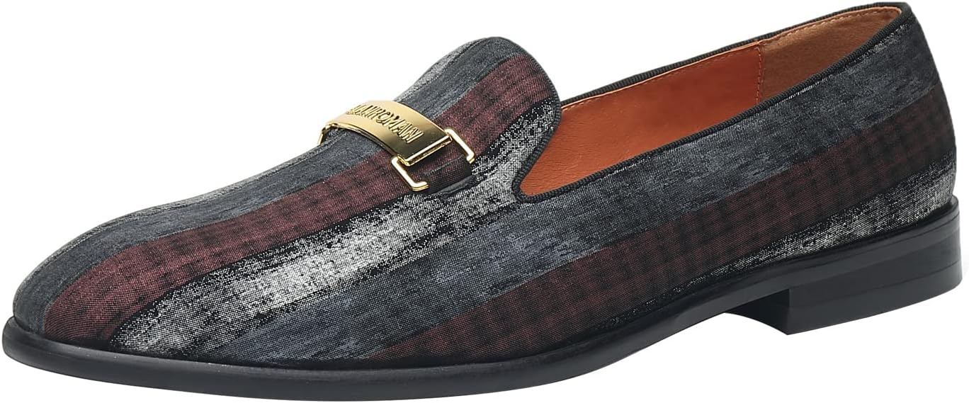 

Мужские классические лоферы ELANROMAN с кожаной подкладкой, коричневый