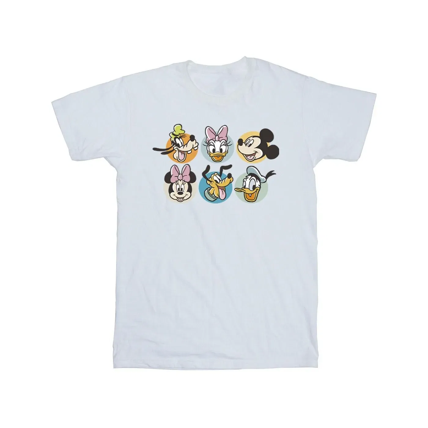 Футболка Mickey Mouse and Friends из хлопка Disney, белый — фото 2