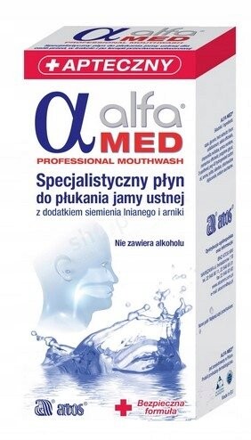 

Альфа Мед, Ополаскиватель для рта, 200 мл, Alfa Med