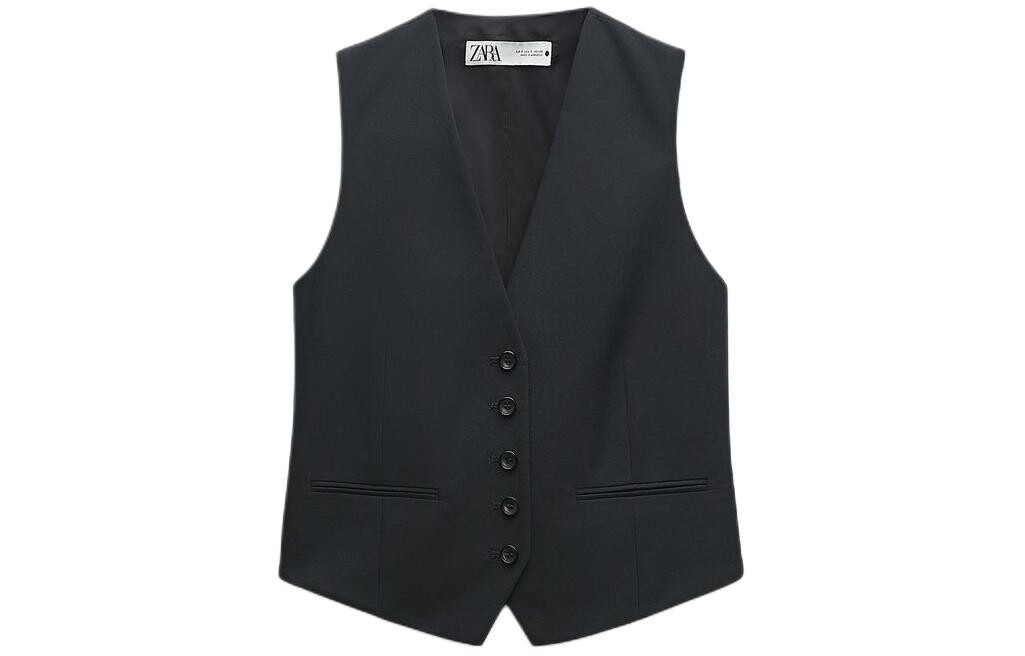 

Жилет женский серый Zara