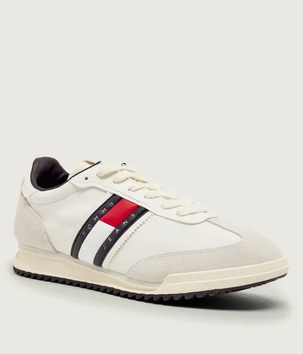 Ретро кроссовки для бега Tommy Jeans, экрю