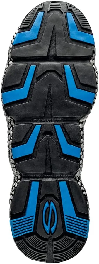 Мужские защитные рабочие ботинки Sir Safety Work Shoes с алюминиевым защитным носком, обеспечивающие защиту от электронных компонентов и чипов стабилизатора Sir Safety System, серый — фото 4