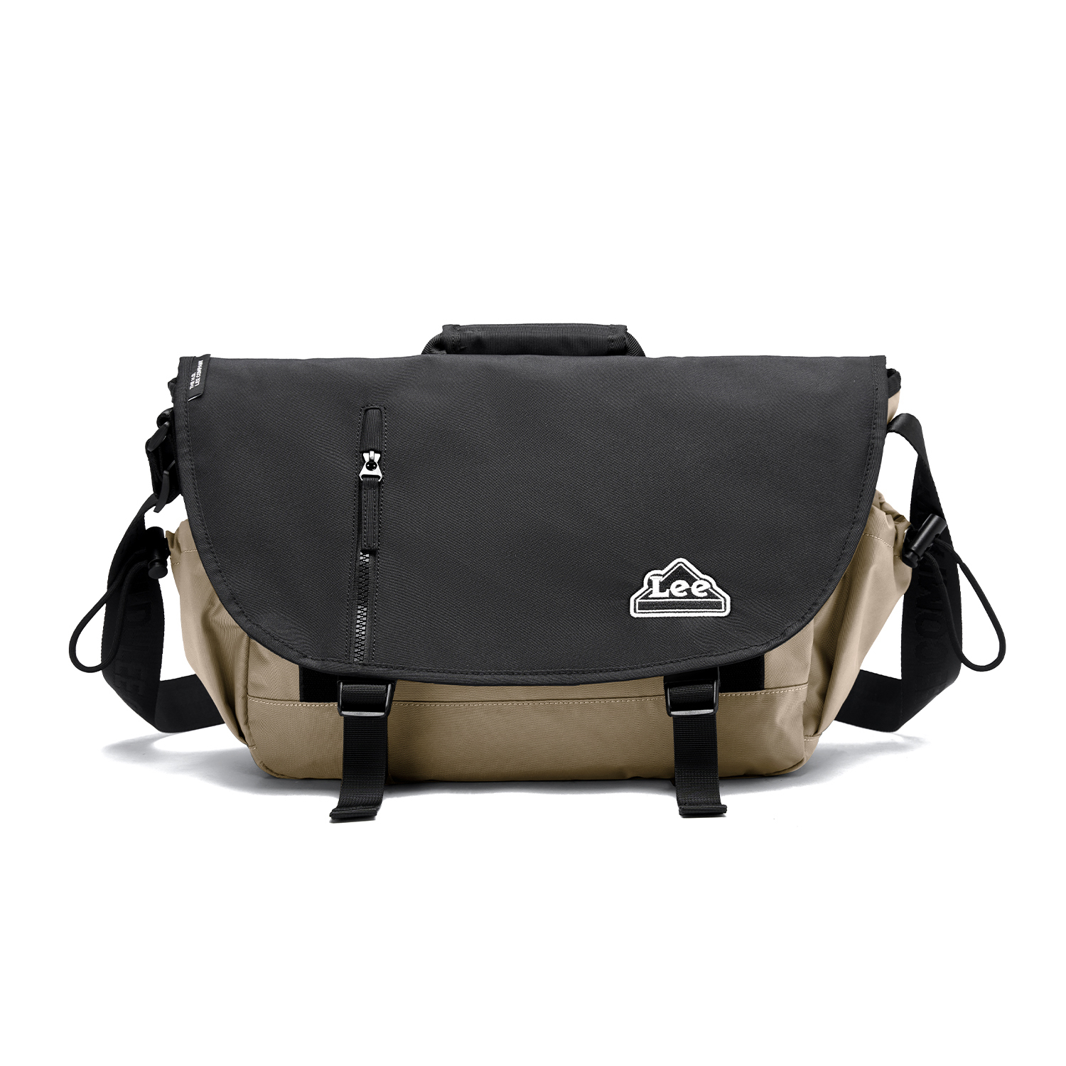 

Lee Тканевая сумка через плечо унисекс разноцветная, Black/Khaki