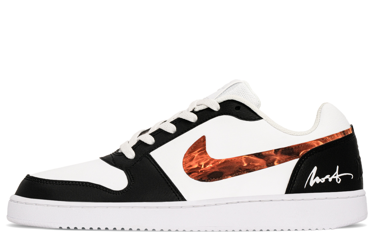 

Nike Износостойкие низкие кроссовки для скейтбординга EBERNON EBER, мужские, черно-красные