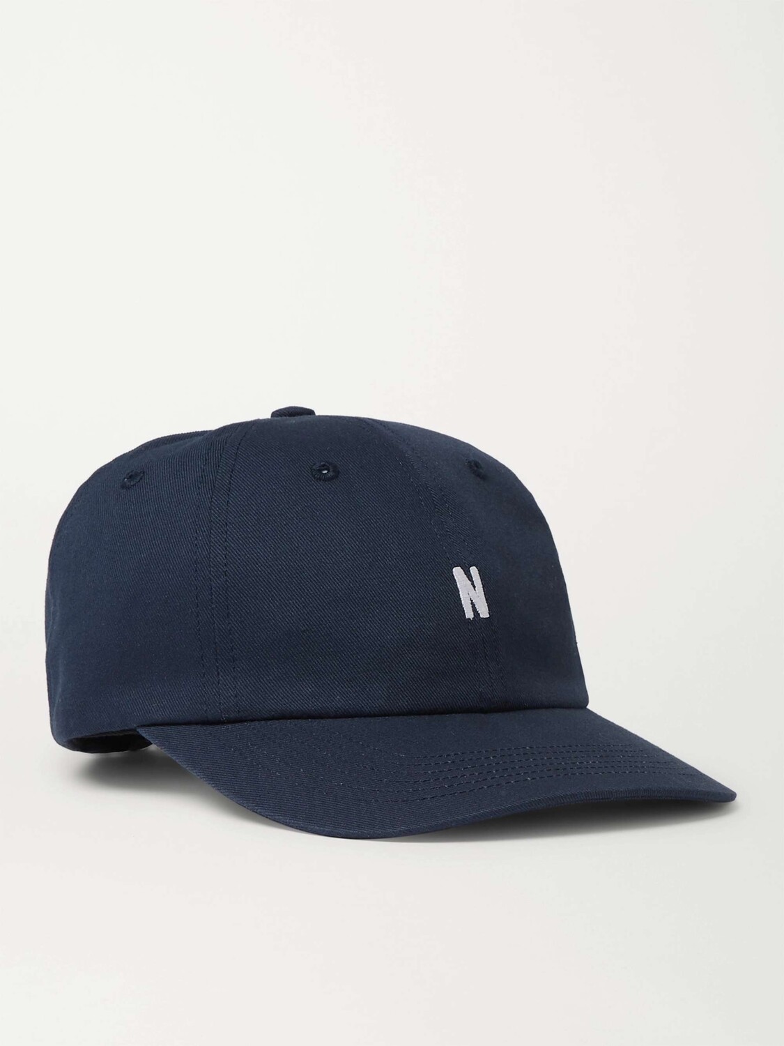 

Бейсболка из хлопкового твила с вышитым логотипом NORSE PROJECTS, нави