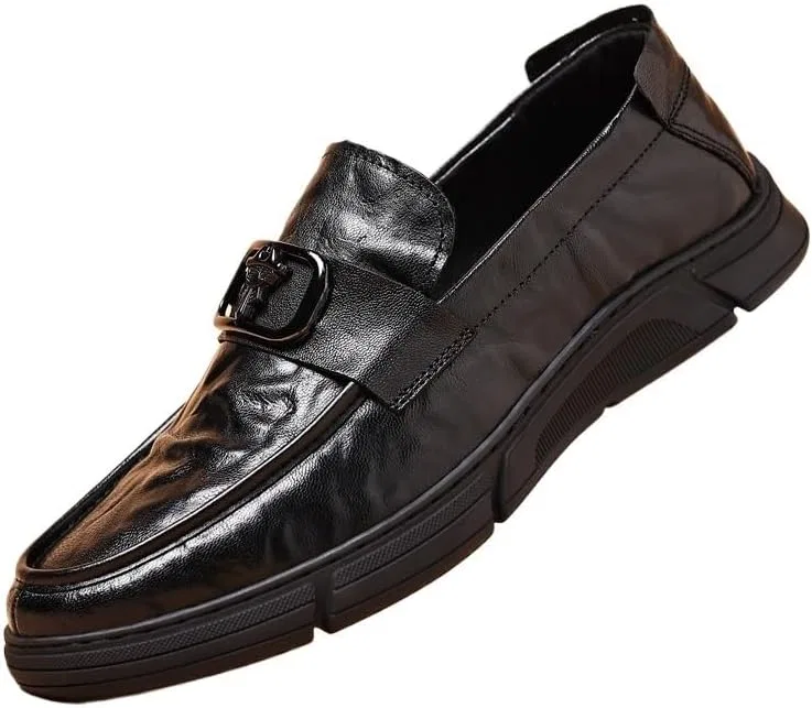 Лоферы мужские повседневные Loafers Black DHFIRUFSHLO