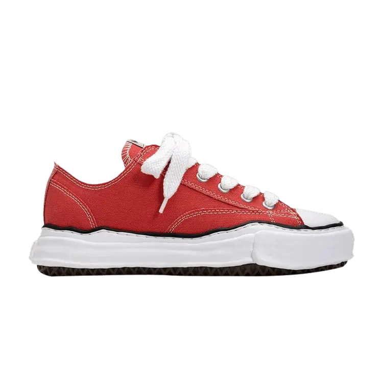 

Кроссовки Maison Mihara Yasuhiro Peterson OG Sole Canvas Low Red, красный