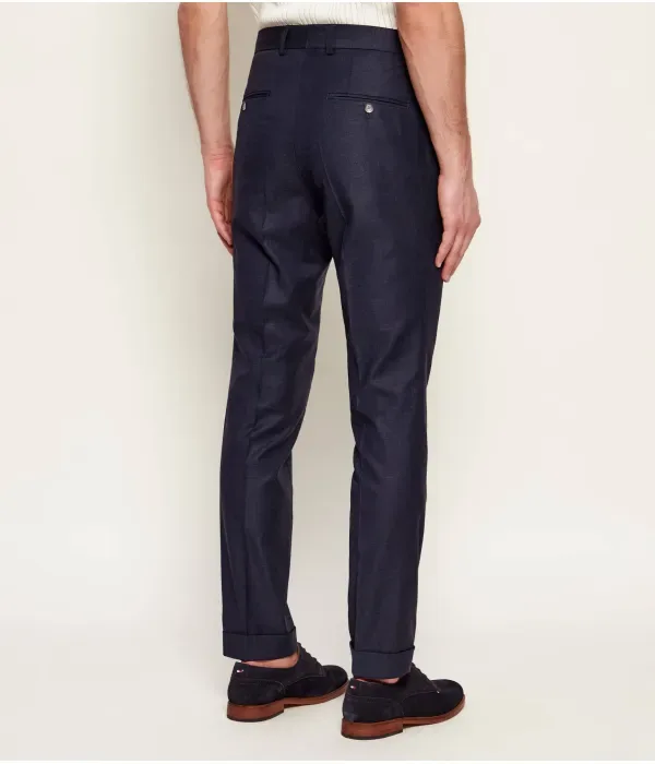 Брюки C-Genius-HW-262 slim fit Boss, темно-синий — фото 4