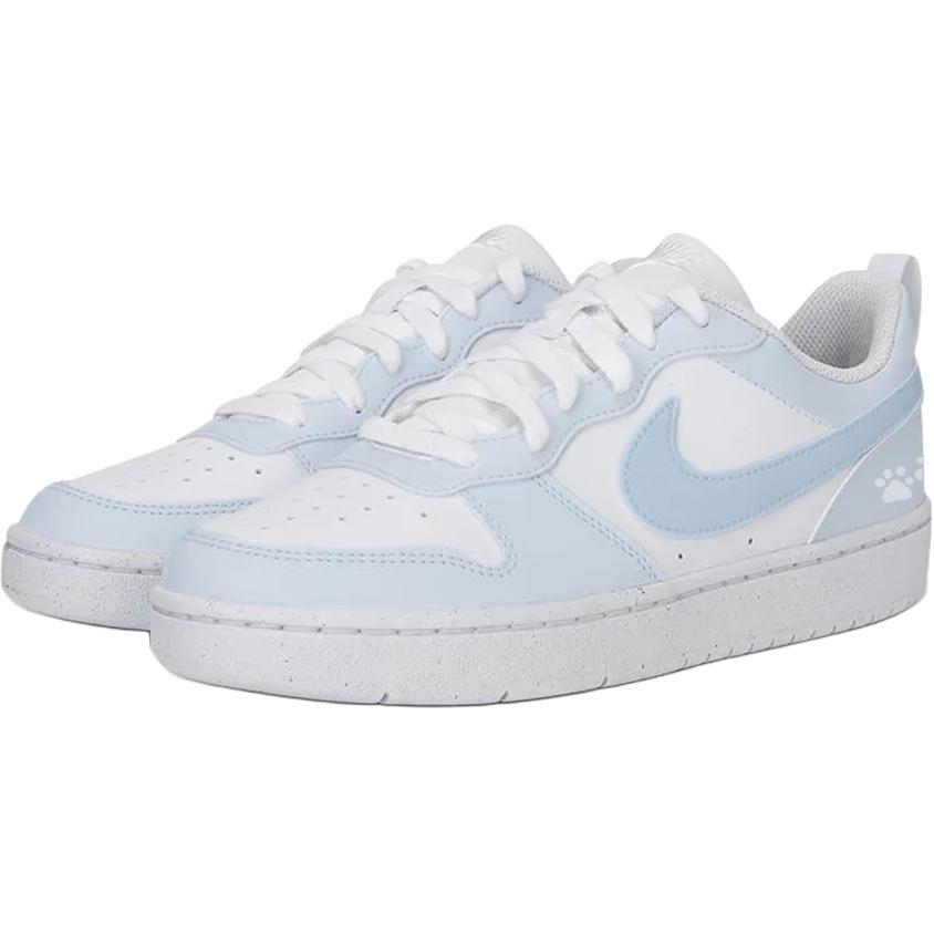 Nike Court Borough Sweetheart Puppy Low top детские скейтбординг кроссовки light blue для подростков — фото 4