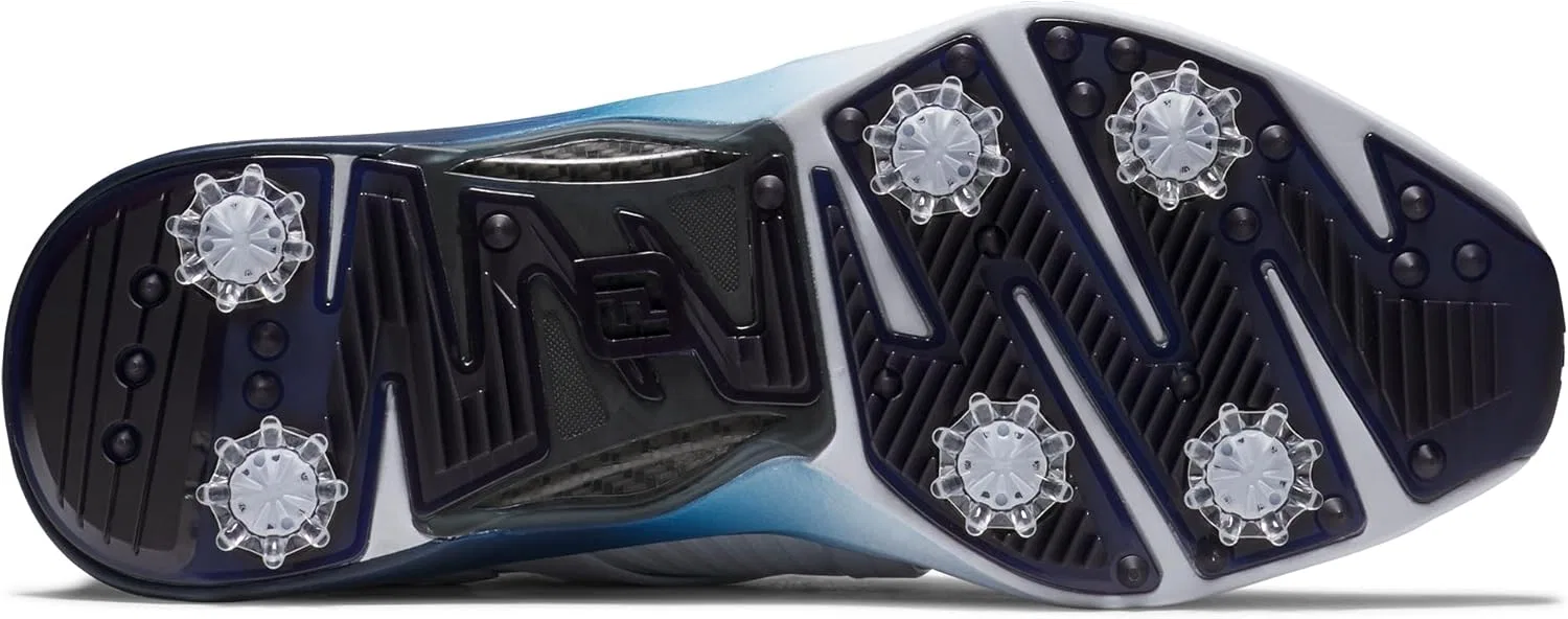 Гольф-обувь FootJoy Hyperflex Carbon, белый/синий/голубой — фото 3