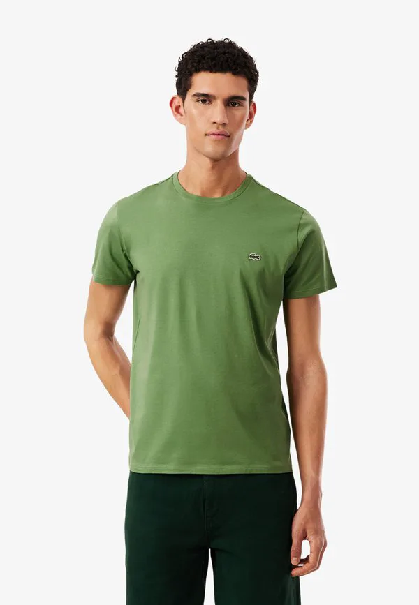 Простая футболка Lacoste, Vert Tilleul-M