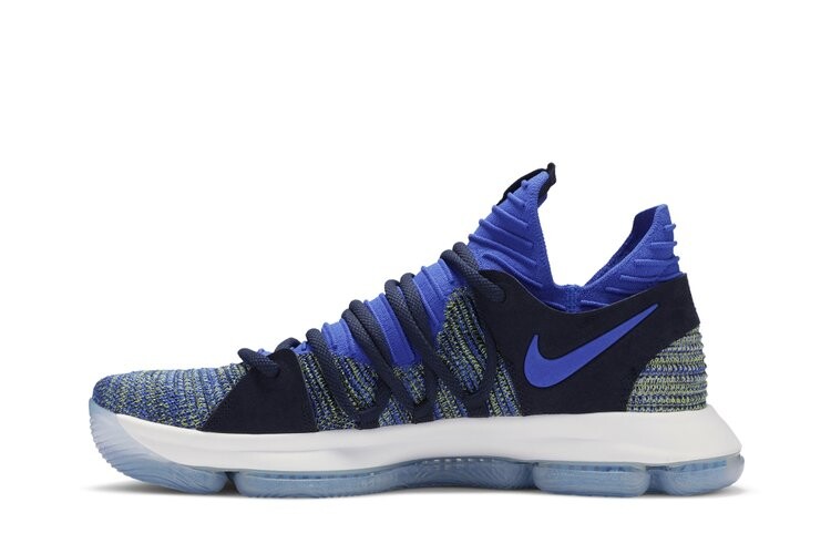 Кроссовки Nike KD 10 'Racer Blue', синий — фото 3