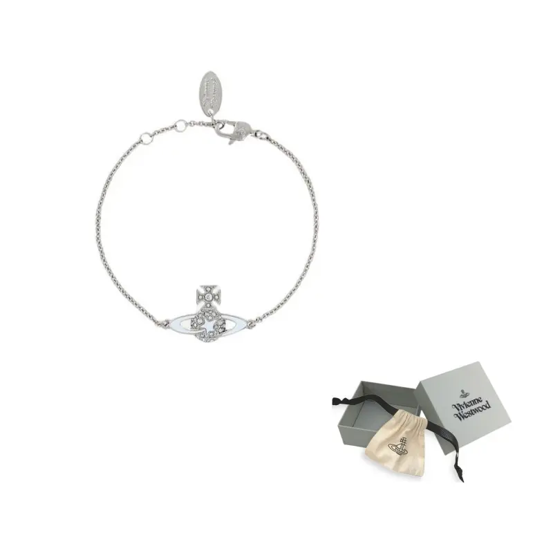 

Vivienne Westwood Серебряный браслет из латуни для женщин