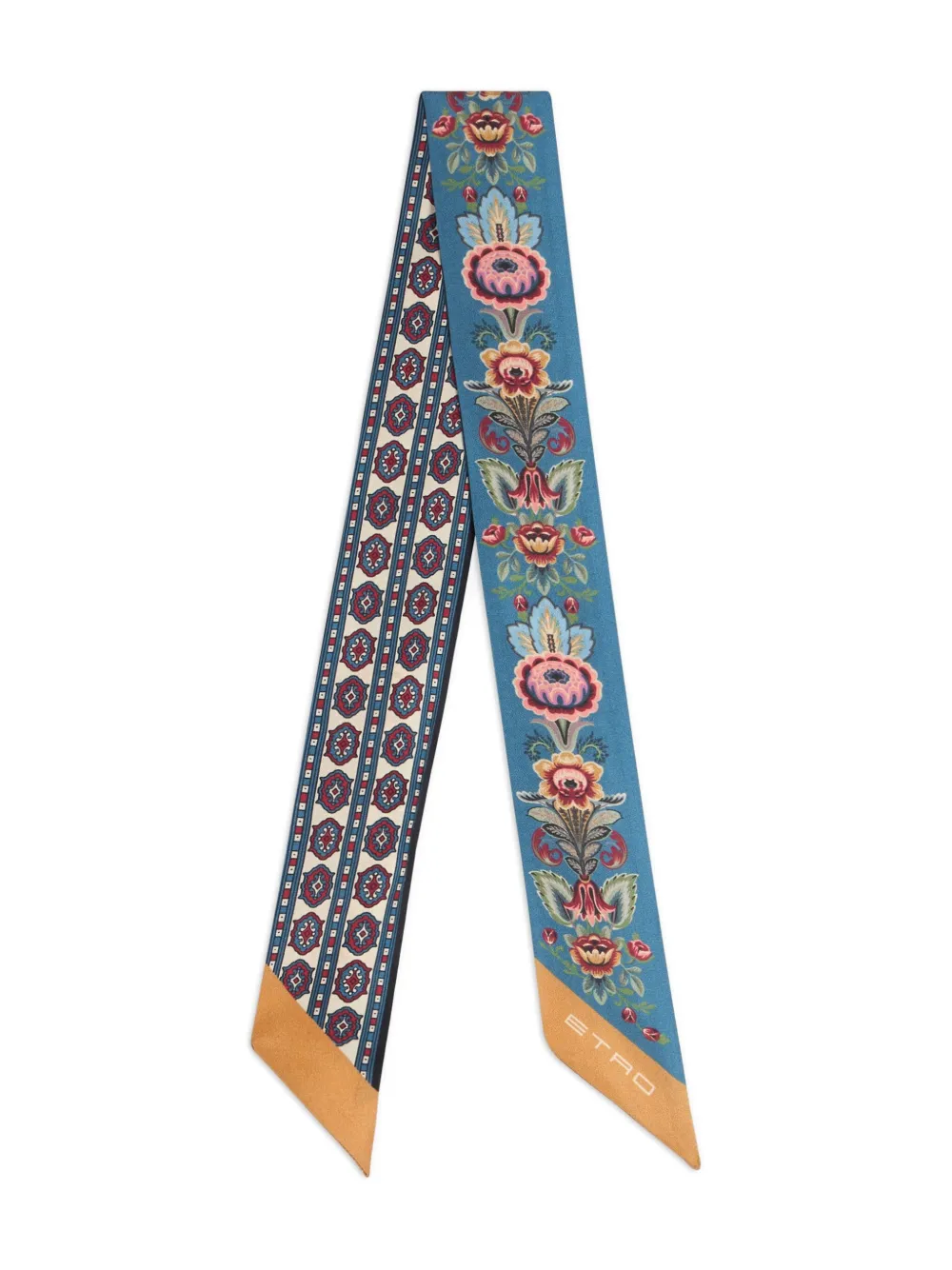 

Шарф с принтом пейсли ETRO, синий