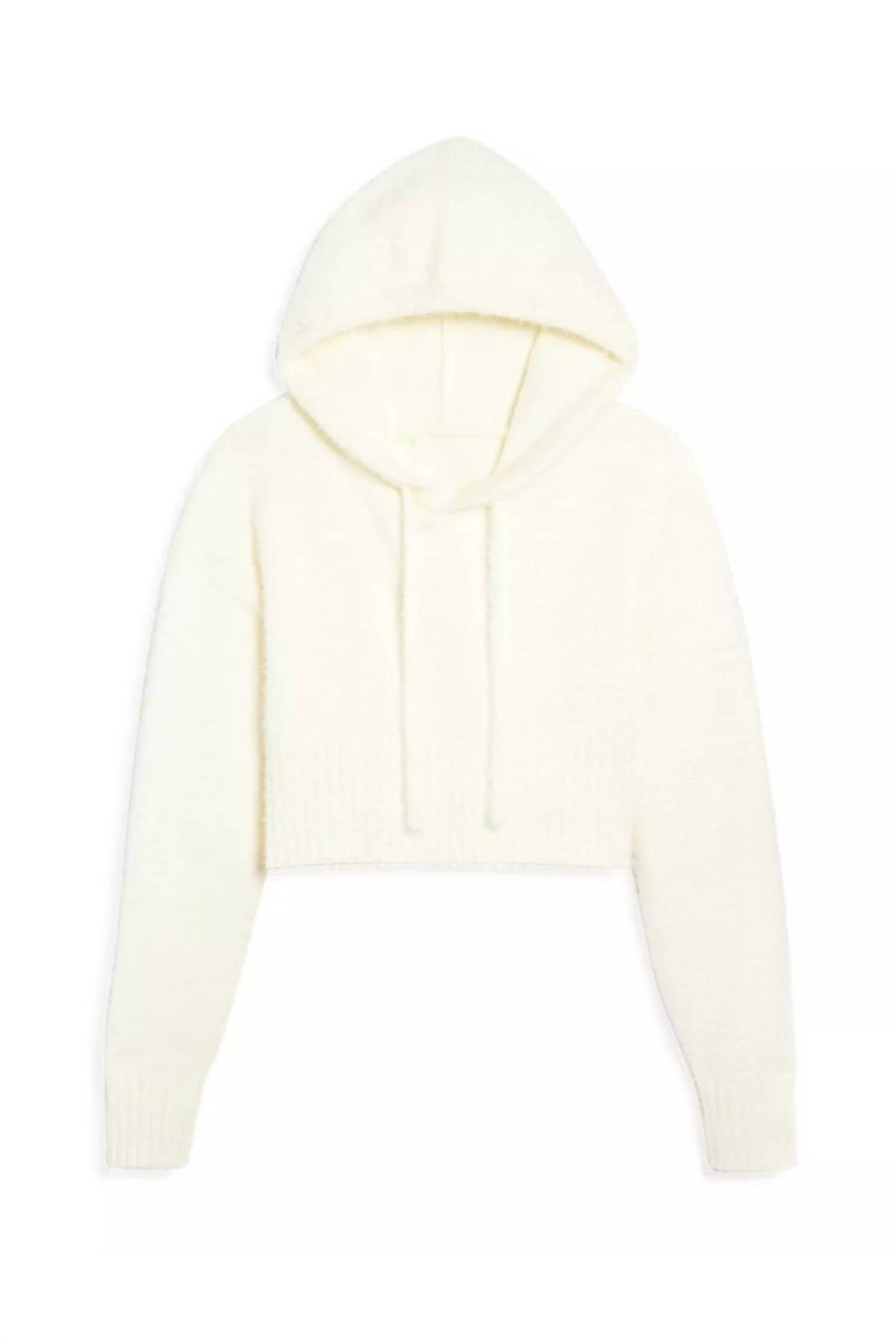 

Толстовка с капюшоном Tween Winter Emery Knit белого цвета Katiejnyc, белый