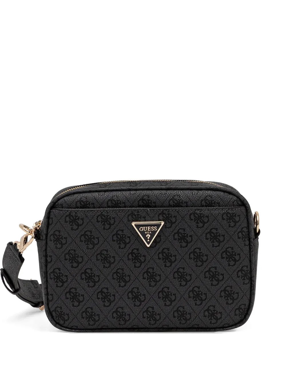 

Сумка через плечо с логотипом Guess Usa, черный