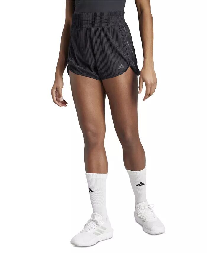 

Женские шорты Pacer Ribbed adidas, черный