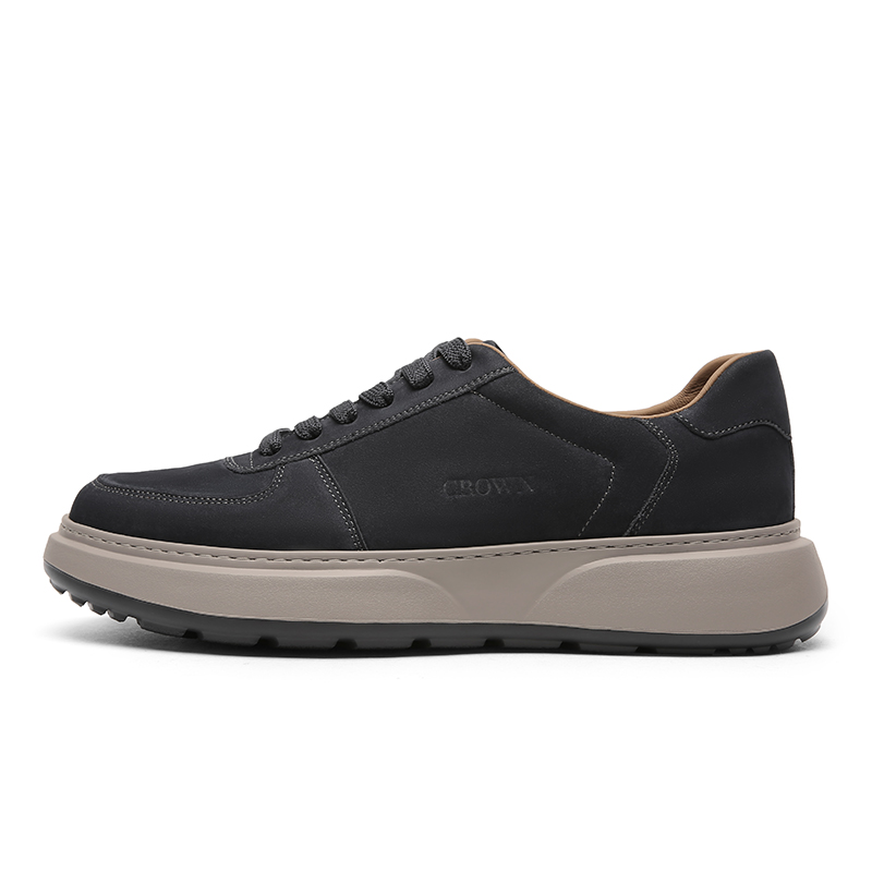 

Скользоустойчивые повседневные низкие кроссовки CROWN для мужчин, цвет хаки