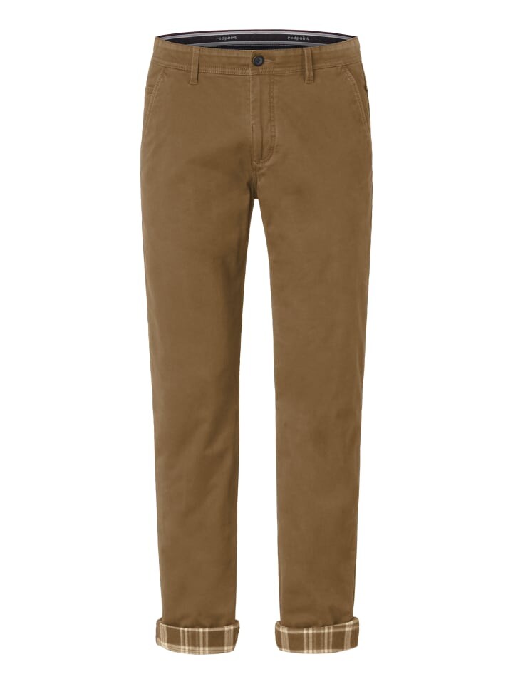 

Брюки чинос redpoint Chino ODESSA THERMO, цвет tobacco