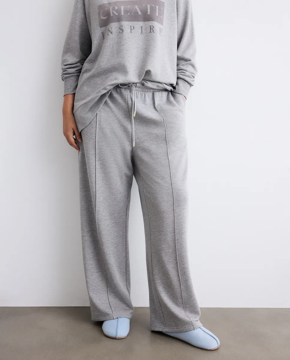 

Прямые брюки для женщин Couchel, светло-серый