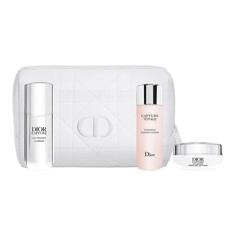 DIOR Набор для ухода за кожей Texture Vitality Essence Selection, увлажняющий, 30мл+15мл+50мл, подарок на день рождения мамы, Serums 10ml+Toner 50ml+Moisturizer 50ml — фото 2